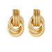 Knot Style Geometric Earrings Fashionable Women's Jewelry
