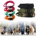 Tactical Dog Collar and Leash Set – Heavy-Duty Pet Training Gear for Outdoor Adventures