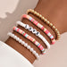 Soft Ceramic Temperament Pearl Multi-Layer Bracelet Women's Jewelry