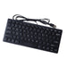 USB Wired Chocolate Mini Keyboard for Desktop Laptop Silent Typing