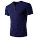 Linen Short Sleeve T-Shirt Men's Hedge Wind Menswear Hemp Material Clothes