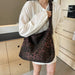 Leopard Print Adjustable Tote Bag – Women's Crossbody