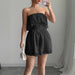 Women's Slim Fit Chest-Hugging Shorts Jumpsuit