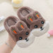 Kids' Cotton Indoor Slippers – Cute Rabbit Non-Slip Home Footwear