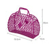 Large PE Plastic Detachable Shopping Basket – Hollow Design Storage Bag