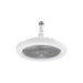 E27 Ceiling Fan Light with Remote Control and Oscillating Head – Dimmable for Bedroom or Living Room