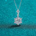 1 Carat Moissanite Zircon 925 Sterling Silver Necklace for Women