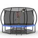 12FT Outdoor Recreational Kids Trampoline with Safety Net and Ladder