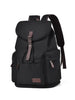 Canvas Backpack With Multi Pockets And Adjustable Strap Lightweight Travel And Daily Bag