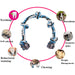 Dog Rope Toy Aggressive Chewers Large Breeds 90CM Long 5 Knot Chew Rope