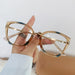 Cat Eyeglasses Women Trendy Fashionable Frame Anti Blue Light Glasses