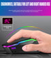 USB Wired Gaming Mouse with LED Lights for Desktop Laptop Competitive Play