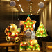 Festive LED Window Hanging Lights - Christmas Decorative Lights for Windows