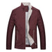 Leisure Business Men Jacket Zipper Coat for Professional Style and Comfort