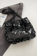 Sequin Braided Strap Shoulder Bag – Glamorous Casual Party Purse