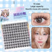 Sunflower Comics Thick Natural Look False Eyelashes in Segmented Layers
