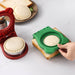 Circular Sandwich Cutting Mold Guard Stainless Steel Baking Tool