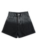All Season Ombre Washed Shorts Women's Fashion Tie dye Denim Shorts