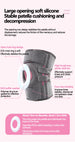 Silicone Meniscus Knee Protector with Adjustable Shock Absorption Support