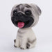 Cute Doll Car Decorations Resin Bobblehead Dog Creative Cute Car Ornaments