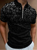 5. Men’s Polo Shirt with Short Sleeves and Casual Lapel Collar Design