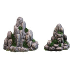 Miniature Rockery Decoration - Simulated Resin Micro Landscape for Home or Garden