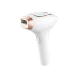 Handheld IPL Hair Removal Device with Replaceable Head and Ice Cooling Feature