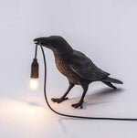 Rich Bird Resin Wall Lamp Nordic Creative Bedhead Animal Decoration Desk Lamp