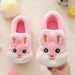 Kids' Cotton Indoor Slippers – Cute Rabbit Non-Slip Home Footwear