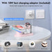 Magnetic Suction 15W Wireless Charger for Apple Mobile Phones Three-in-One Design