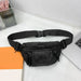Checkered Nylon Crossbody Bag – Adjustable Strap Travel Bag