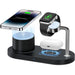 Magnetic Suction 15W Wireless Charger for Apple Mobile Phones Three-in-One Design