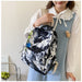 Colorful Mori Backpack for Girls - Small Fresh High School & College Bag with Vitality