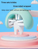 Three-Sided Rechargeable Electric Toothbrush with Sonic Vibration and Waterproof Design