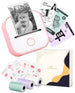 Portable Mini Thermal Printer Pocket Label Printer Self-Adhesive Paper
