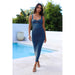 European American Casual Zipper Camisole Dress for Women’s Everyday Style