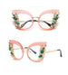 Diamond-Encrusted Personalized Frame Fashion Beauty Sunglasses