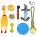 Pet Dog Cotton Rope Toy Tooth Grinding and Cleaning Bite Rope Set