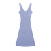 Women's V-Neck Sleeveless Slim Fit Mini Camisole Dress