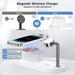 Magnetic Suction 15W Wireless Charger for Apple Mobile Phones Three-in-One Design
