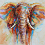 Stunning Elephant Head Canvas Art for Modern Living Spaces and Offices