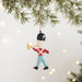 Christmas Tree Wrought Iron Painted Pendant Christmas Small Hanging Ornament