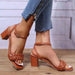 Women Sandal Shoes Party Prom Luxury Heel Sandals