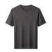 Men’s Knitted Short-Sleeve Round Neck Sweater T-Shirt