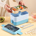 Stainless Steel Lunch Box Heating Insulation Multi-Layer Microwave Lunch Box