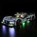 LED Light Kit for LEGO 42156 Peugeot 9X8 Hybrid Sports Car Display