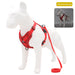 Reflective Breathable Dog Harness – Vest-Style Pet Leash with Adjustable Fit