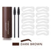 Seal Eyebrow Powder Set for Perfect Brows - Lazy Thrush Eyebrow Stick for Hairline Repair
