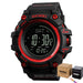 Outdoor Digital Sports Watch with Compass & Altimeter Men's Wristwatch