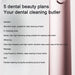Three-Sided Rechargeable Electric Toothbrush with Sonic Vibration and Waterproof Design
